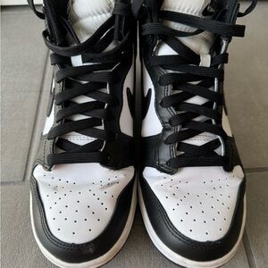Nike Dunk High Black White